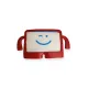 Apple iPad 4 9.7 Kılıf Karakter Tablet Silikon - Kırmızı