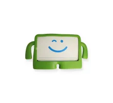 Apple iPad 4 9.7 Kılıf Karakter Tablet Silikon - Yeşil