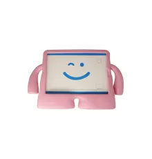 Apple iPad 4 9.7 Kılıf Karakter Tablet Silikon - Açık Pembe