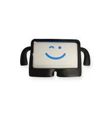 Apple iPad 10.2 (7.nesil) Kılıf Karakter Tablet Silikon - Siyah