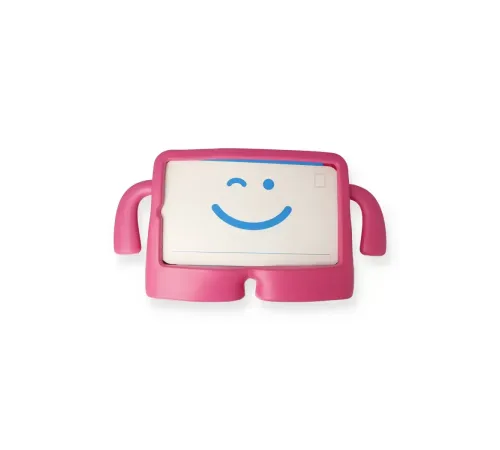Apple iPad 10.2 (7.nesil) Kılıf Karakter Tablet Silikon - Pembe