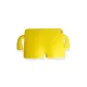 Apple iPad 10.2 (7.nesil) Kılıf Karakter Tablet Silikon - Sarı