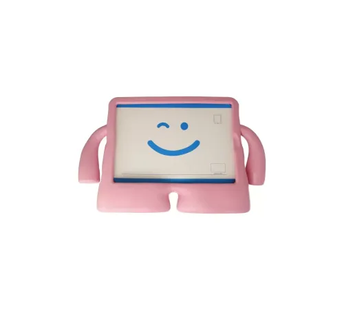 Apple iPad 10.2 (7.nesil) Kılıf Karakter Tablet Silikon - Açık Pembe
