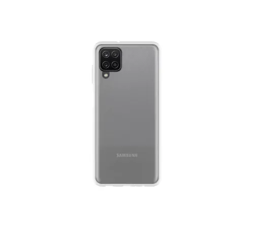 Samsung Galaxy A12 Kılıf Lüx Şeffaf Silikon
