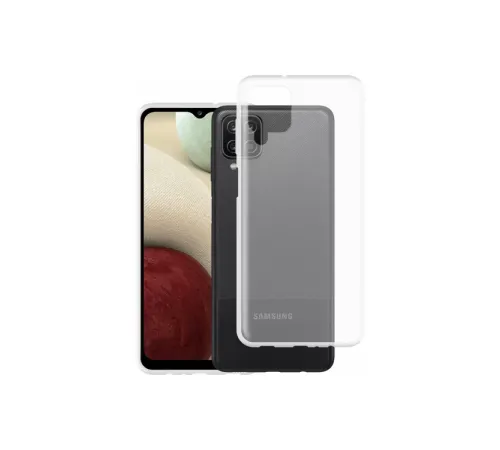 Samsung Galaxy A12 Kılıf Lüx Şeffaf Silikon