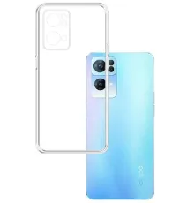 Reno 7 Lite Kılıf Lüx Şeffaf Silikon