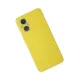Reno 7 Lite Kılıf Nano içi Kadife Silikon - Sarı