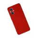 Reno 7 Lite Kılıf Nano içi Kadife Silikon - Kırmızı