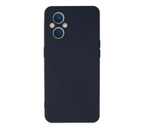 Reno 7 Lite Kılıf Nano içi Kadife Silikon - Lacivert