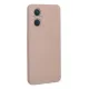 Reno 7 Lite Kılıf Nano içi Kadife Silikon - Pudra