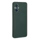 Reno 7 Lite Kılıf Nano içi Kadife Silikon - Koyu Yeşil