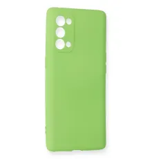 Reno 5 Pro Kılıf First Silikon - Yeşil