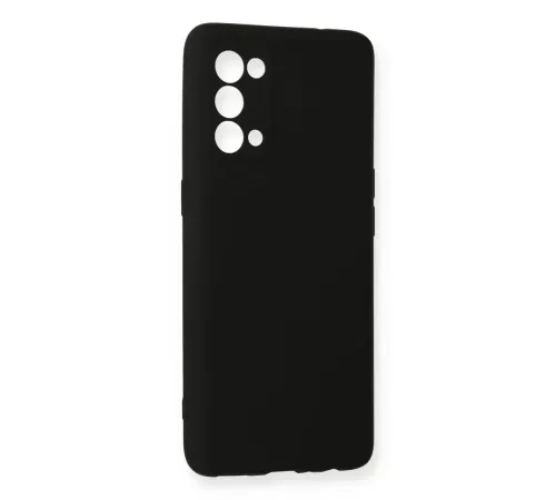 Reno 5 Pro Kılıf First Silikon - Siyah