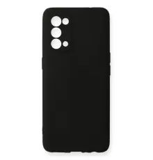 Reno 5 Pro Kılıf First Silikon - Siyah
