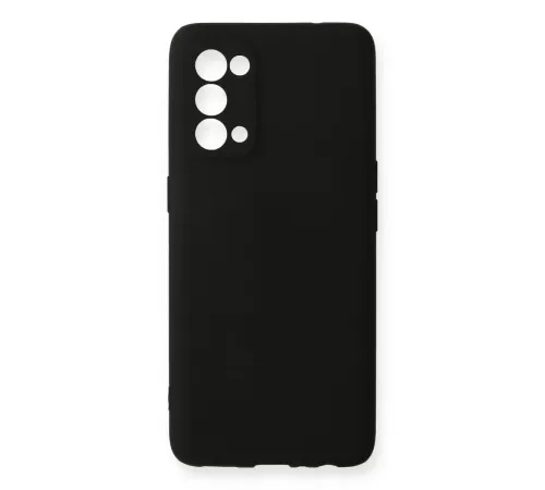 Reno 5 Pro Kılıf First Silikon - Siyah
