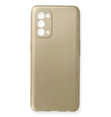 Reno 5 Pro Kılıf First Silikon - Gold