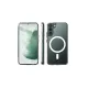 Samsung Galaxy S22 Kılıf Magneticsafe Şeffaf Silikon - Şeffaf