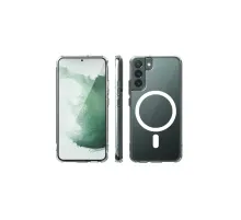 Samsung Galaxy S22 Plus Kılıf Magneticsafe Şeffaf Silikon - Şeffaf