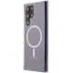 Samsung Galaxy S22 Ultra Kılıf Magneticsafe Şeffaf Silikon - Şeffaf