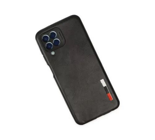 Samsung Galaxy M33 Kılıf Loop Deri Silikon - Siyah