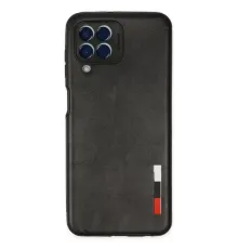 Samsung Galaxy M33 Kılıf Loop Deri Silikon - Siyah