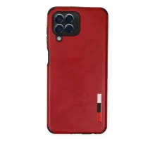 Samsung Galaxy M33 Kılıf Loop Deri Silikon - Kırmızı