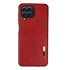 Samsung Galaxy M33 Kılıf Loop Deri Silikon - Kırmızı