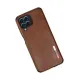 Samsung Galaxy M33 Kılıf Loop Deri Silikon - Kahverengi