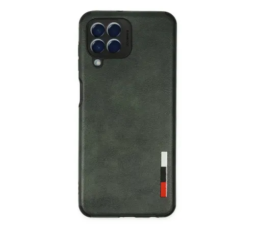 Samsung Galaxy M33 Kılıf Loop Deri Silikon - Yeşil