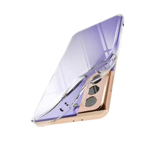 Samsung Galaxy S21 Plus Kılıf Lüx Şeffaf Silikon