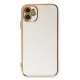 Apple iPhone 11 Kılıf Volet Silikon - Beyaz