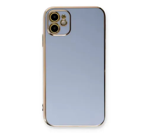 Apple iPhone 11 Kılıf Volet Silikon - Mavi