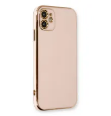 Apple iPhone 11 Kılıf Volet Silikon - Pembe