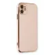 Apple iPhone 11 Kılıf Volet Silikon - Pembe