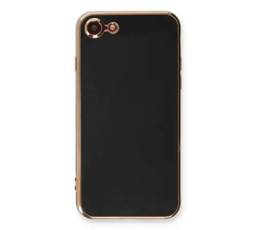 Apple iPhone 7 Kılıf Volet Silikon - Siyah