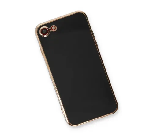 Apple iPhone 7 Kılıf Volet Silikon - Siyah