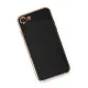 Apple iPhone 7 Kılıf Volet Silikon - Siyah