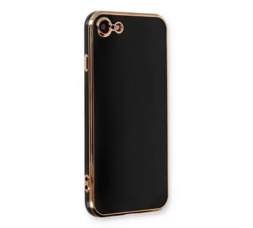 Apple iPhone 7 Kılıf Volet Silikon - Siyah
