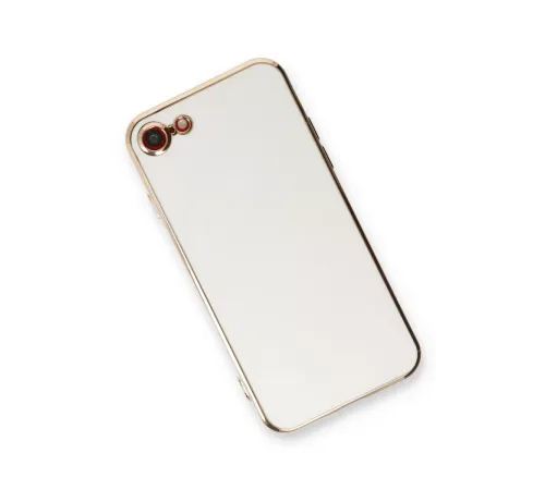 Apple iPhone 7 Kılıf Volet Silikon - Beyaz