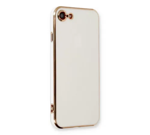 Apple iPhone 7 Kılıf Volet Silikon - Beyaz