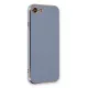 Apple iPhone 7 Kılıf Volet Silikon - Mavi