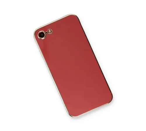 Apple iPhone 7 Kılıf Volet Silikon - Kırmızı
