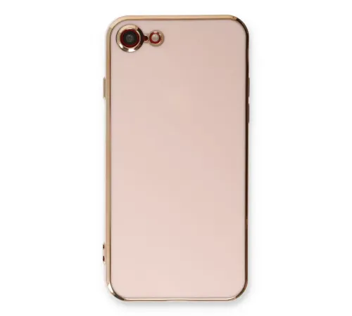 Apple iPhone 7 Kılıf Volet Silikon - Pembe