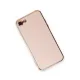 Apple iPhone 7 Kılıf Volet Silikon - Pembe