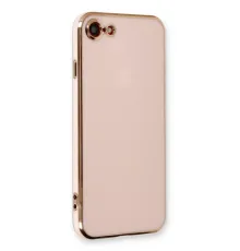 Apple iPhone 7 Kılıf Volet Silikon - Pembe