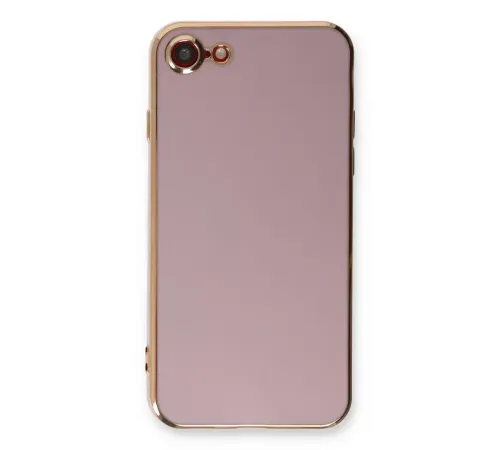 Apple iPhone 7 Kılıf Volet Silikon - Mor