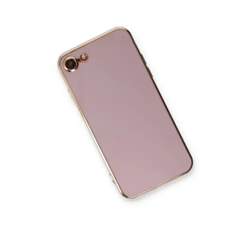 Apple iPhone 7 Kılıf Volet Silikon - Mor