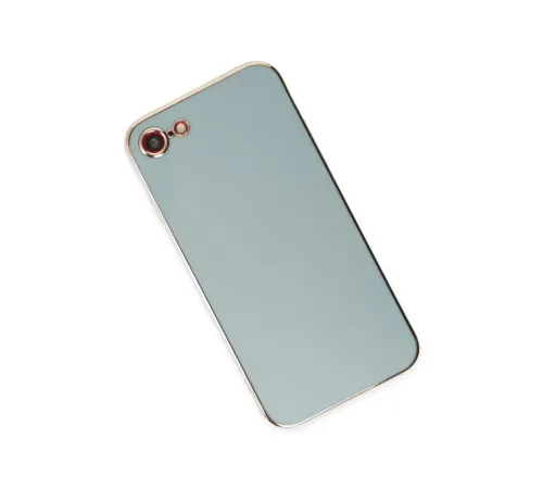 Apple iPhone 7 Kılıf Volet Silikon - Açık Yeşil