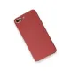 Apple iPhone 7 Plus Kılıf Volet Silikon - Kırmızı