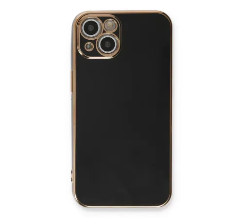 Apple iPhone 13 Kılıf Volet Silikon - Siyah